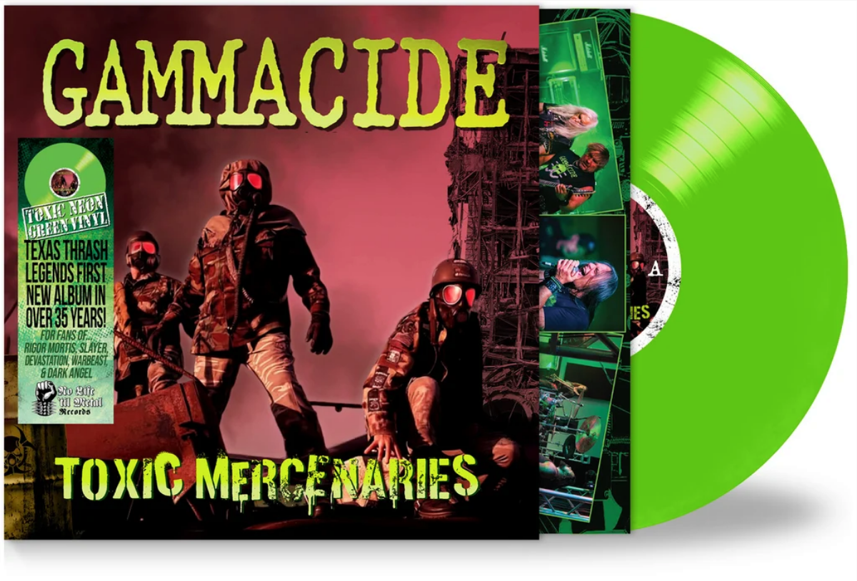 Screenshot 20261007 at 120152 GAMMACIDE  Toxic Mercenaries LP 2026 BRAND NEW ALBUM Toxic Neon Gr  Roxx Records.png