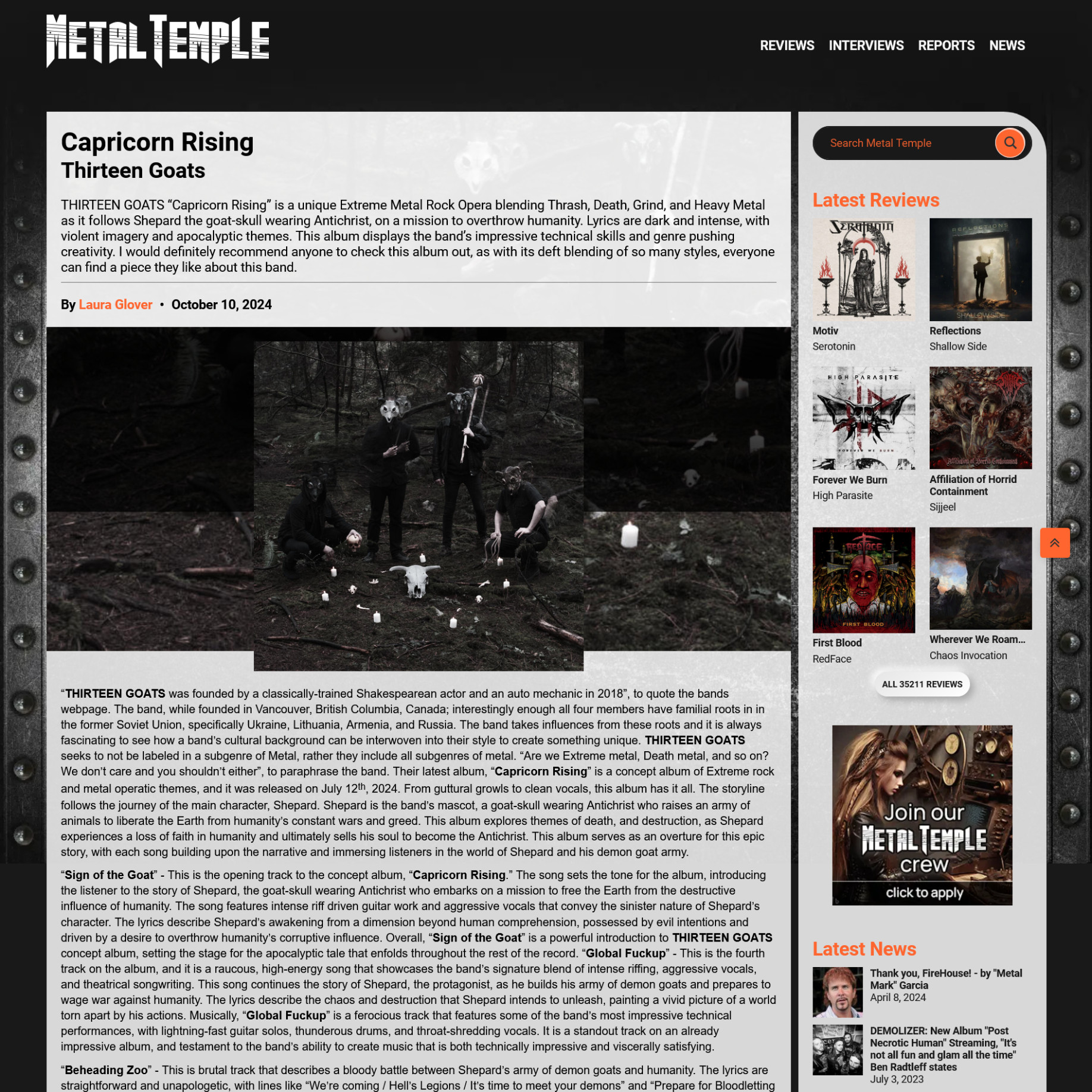 Screenshot 20241011 at 105450 Thirteen Goats  Capricorn Rising  Metal Temple Magazine.jpg